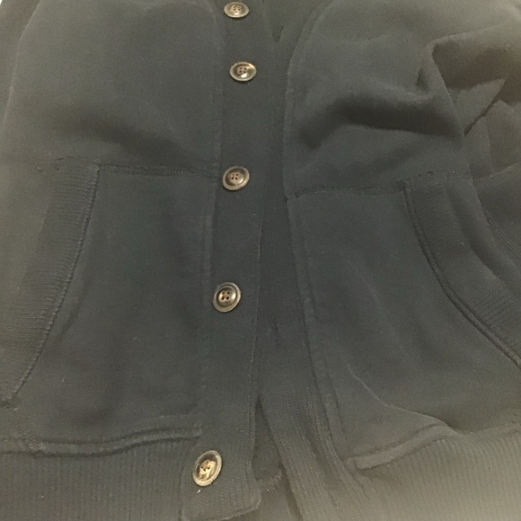 American Eagle Athletic Fit Cardigan Sweater Extra Small, Elbow Patches, Thick - Picture 6 of 7